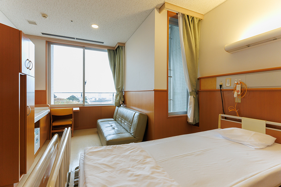 1床室Aの室内