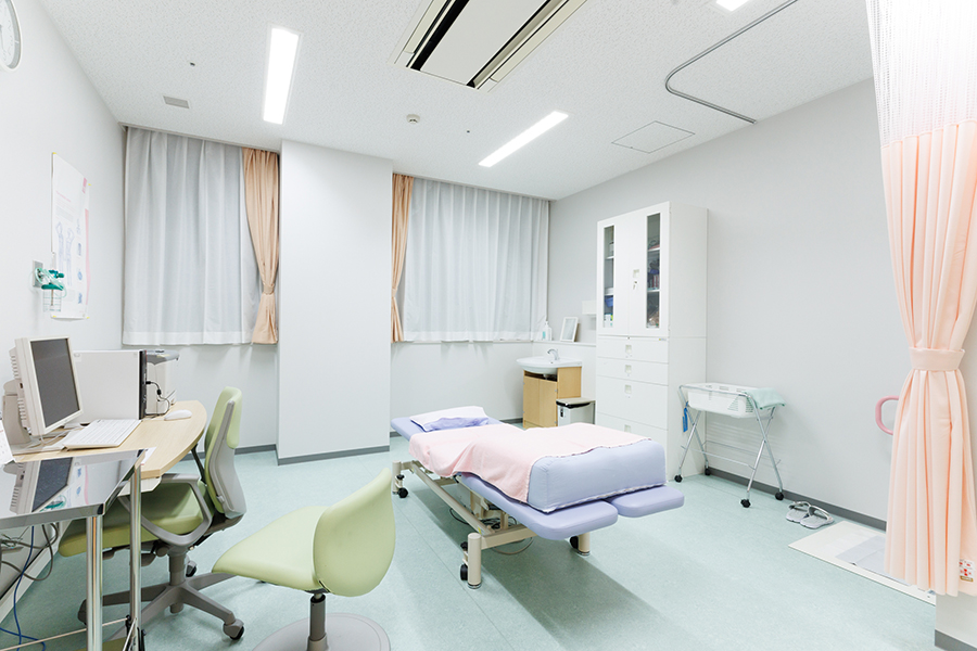 リンパ浮腫外来の診療室